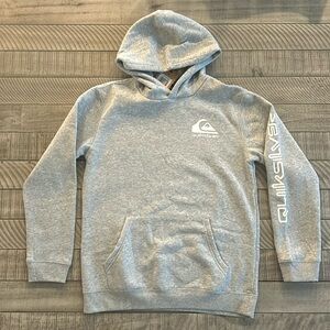 Quicksilver size large grey hoodie